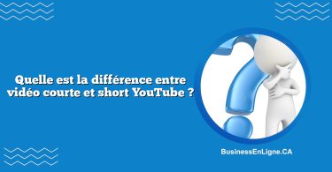 Quelle est la différence entre vidéo courte et short YouTube ?